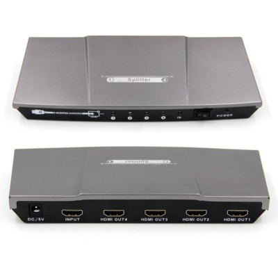 Splitter 1x4 HDMI 1.4 3D Ultra HD 2K 4K 3840x2160 1920x1080 EDID HDCP ACTII