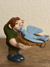 QUASIMODO DISNEY THE HUNCHBACK OF NOTRE DAME 3  FIGURE-BIRD CATCHER SOLID PVC TOY