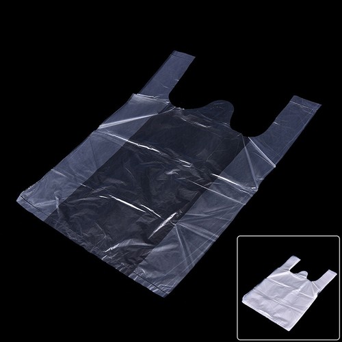 55 24*32cm Plastic T-Shirt Retail Shopping Supermarket Bags Handles Packaging-ml - Picture 10 of 12