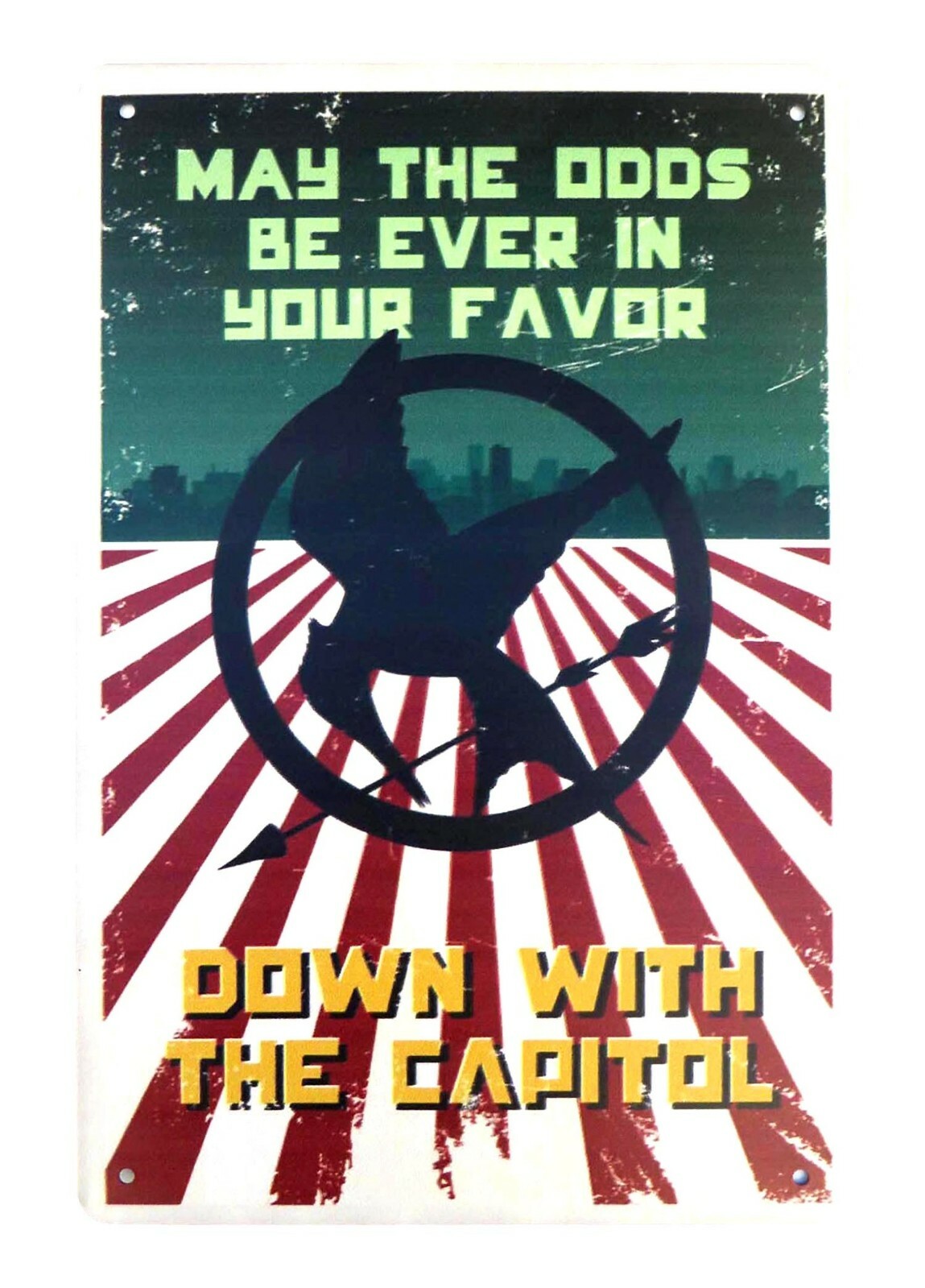 Hunger Games May The Odds Be Ever In Your Favor old signs for sale | eBay