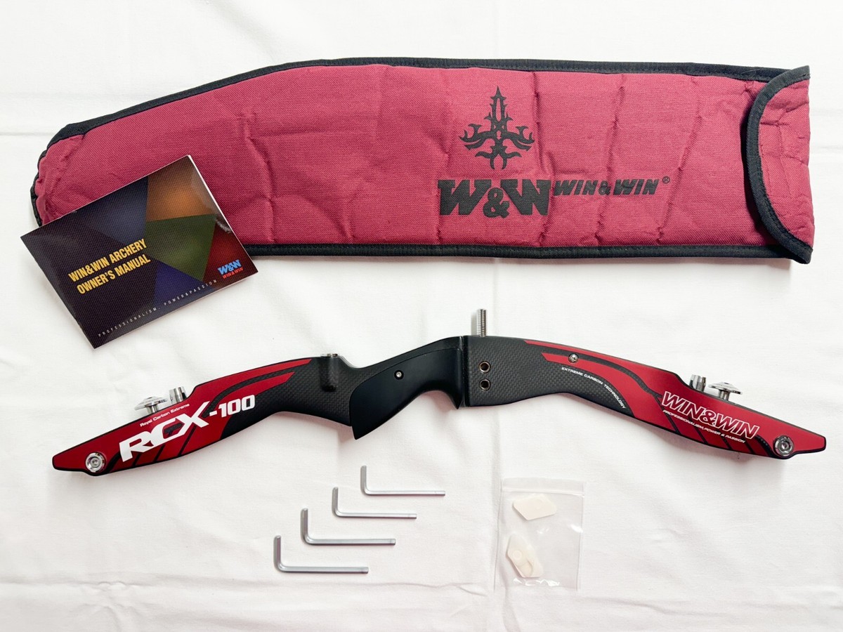 Branches D’arc Recourbé Win & Win RCX-100 – Médium 38 Lbs (ILF, Ambidextre)