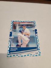 2020 Donruss Baby Shark SP Parallel #62 Walker Beuhler LOS ANGELES DODGERS