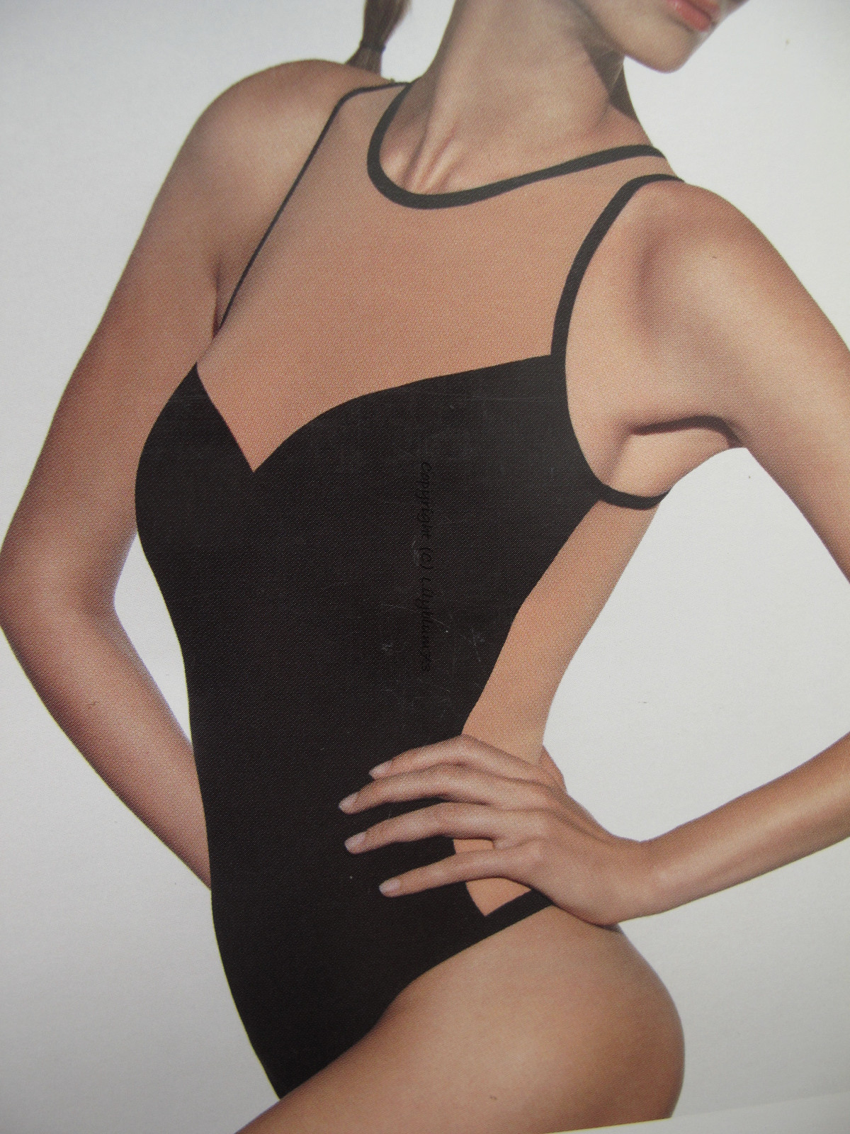 NIB • WOLFORD • MALONE • String Body • black / black •  S • M image 2