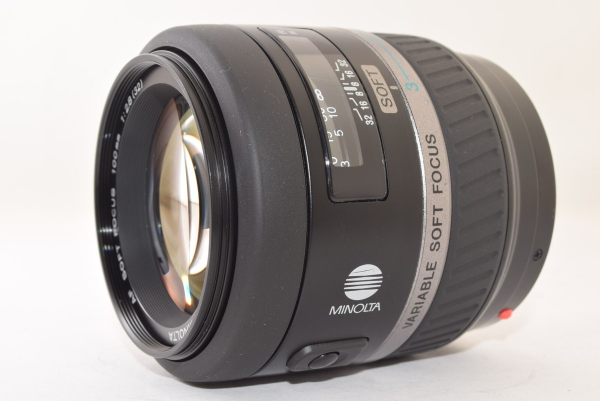 MINOLTA AF SOFT FOCUS 100mm F/2.8 Lens for Sony A Mount from MINOLTA AF SOFT FOCUS 100mm F/2.8 Lens for Sony A Mount from