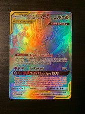 Carte Pokémon Mandrillon et Engloutyran GX 260/236 SL12 Éclipse Cosmique FR NEUF