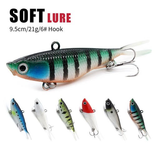 6 x Soft Plastics Vibe Transam Fishing Lures 95cm Barra Snapper Flathead Jew !!! eBay