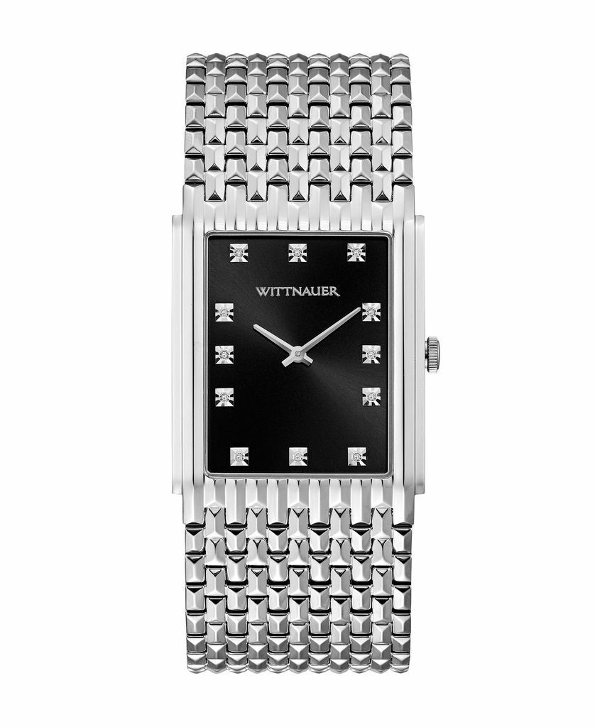 Wittnauer Men's Cosmopolitan Quartz Diamond Accent 31x42mm Watch WN3082