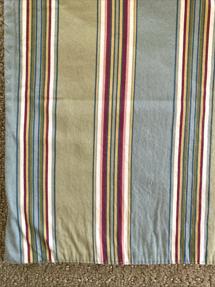 POTTERY BARN Cotton Stripe Table Runner 17" x 105" - Image 2 of 4