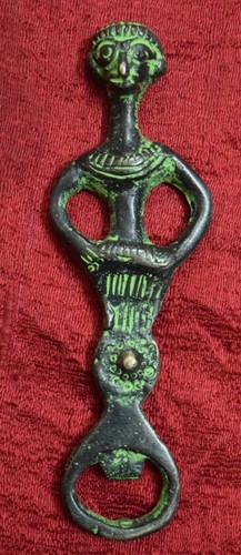Tribal Man Theme Decorative Coldrinks Bottle Opener Handmade Brass Tool VR372 - Picture 2 of 7
