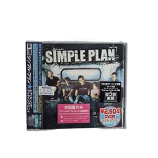 Simple Plan CD+DVD Still Not Getting Any Japan Edition Sealed Rare New