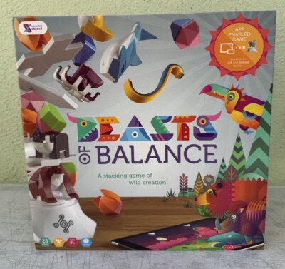 Beasts of Balance   A Digital / App Powered   Stacking Game   Complete USED
