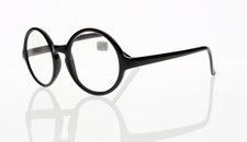 Black Oversized Large Round Computer Reading Glasses Readers 1.00 4.00