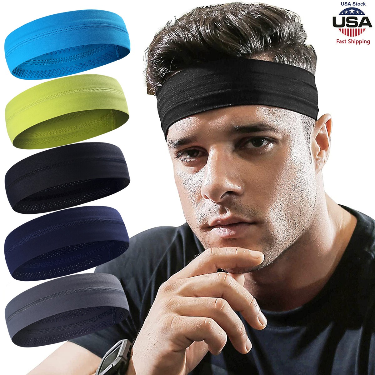 Bandeau De Sport Sweaty Bands – Rose – Taille Unique – Neuf Avec Étiquettes