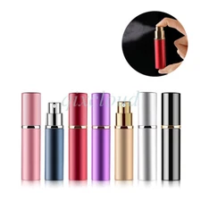 10ml Empty Refillable Mini Perfume Fine mist  Pump Spray Bottles Travel