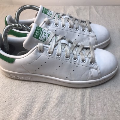 Size 7 ADIDAS Men's STAN SMITH Men's White & Green SNEAKERS Golf Shoes LEATHER | eBay