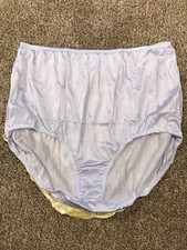 2 Underscore Shiny Smooth 100 Nylon Panty Panties Brief 4027 Sz 10