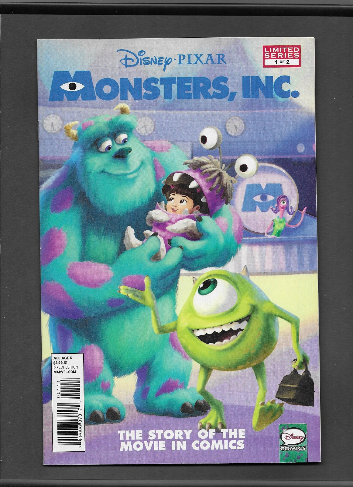 Monsters, Inc. #1 (Movie Adaptation) Very Fine (8.0)