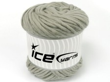 2-Skein Lot Pure Wool XL Yarn SuperBulky 2x200g/110m Grey