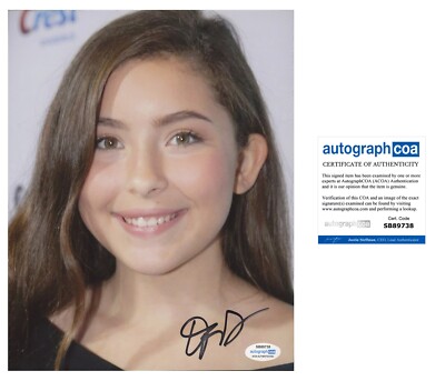 Emma Tremblay ‘The Giver’ signed autographed 8x10 photo ACOA | eBay