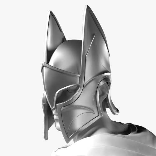 Batman: Champion von Gotham City Statue - Silberausgabe - Bild 5 von 7