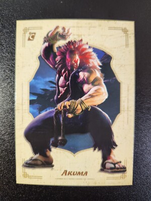 2023 Cardsmiths Street Fighter Series 1 Akuma #01 Base Card Capcom