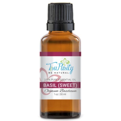 BASIL SWEET 30ML 100% Pure Essential Oil Natural Aromatherapy Therapeutic Grade