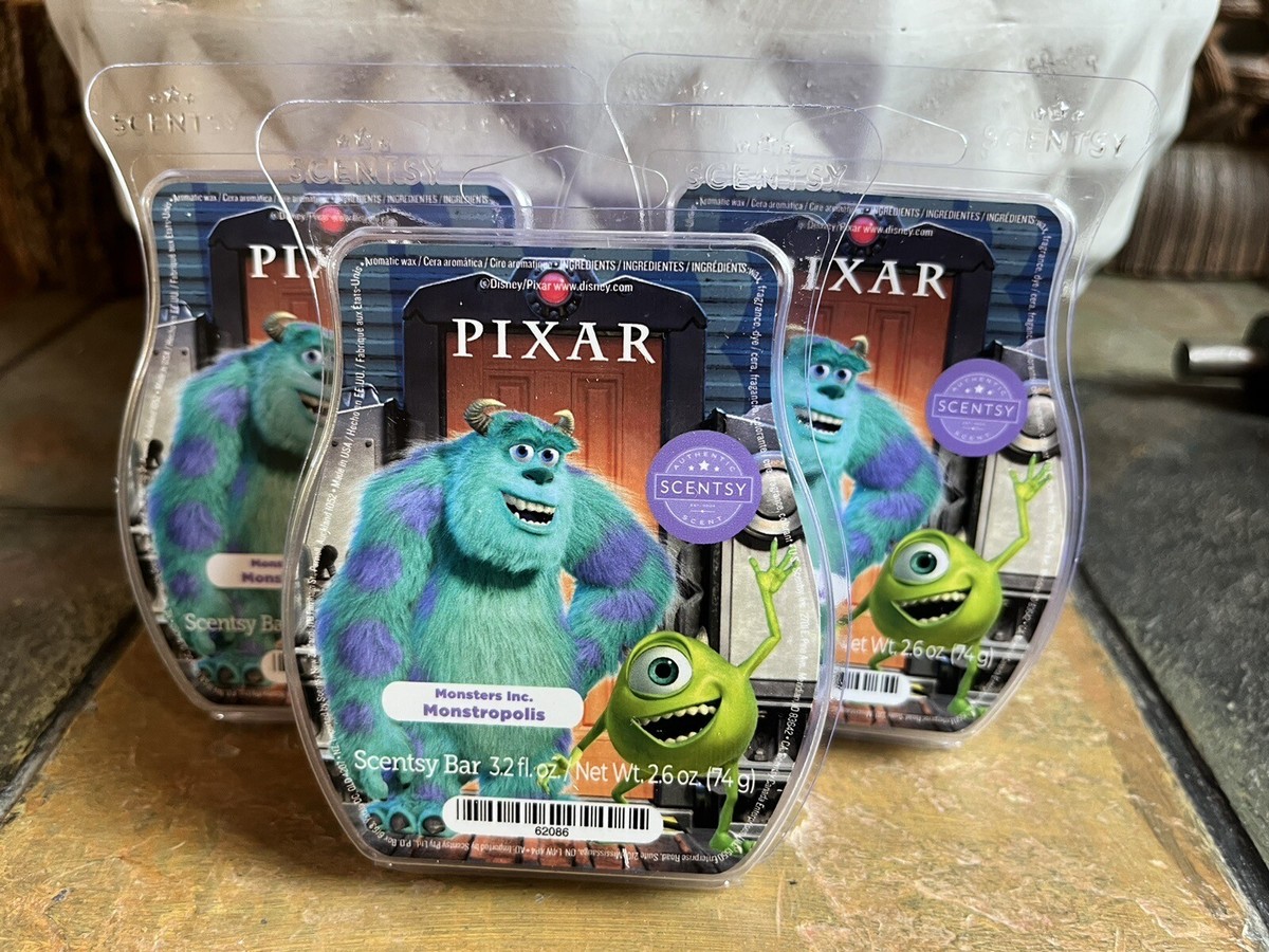 Scentsy Disney Pixar Wax Bars Monstropolis Monsters Inc Lot of 3 | eBay