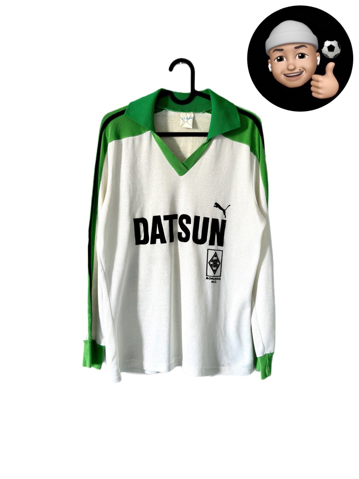 1980 1981 Borussia Mönchengladbach Germany Puma Vintage Retro Soccer Jersey Kit
