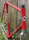 Vintage 1980’s Rossin Record Road Bike Frame Fork 57cm Campagnolo / Columbus SL