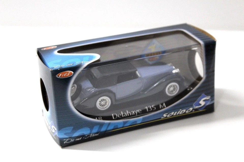 1:43 Solido Delahaye 135 M Viola-Blu - Immagine 3 di 3