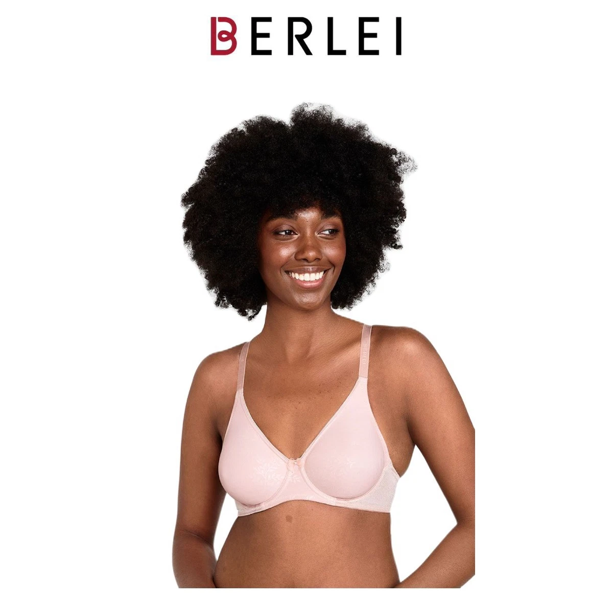 Womens Berlei Sweater Girl Underwire Non-Padded Bra Seamfree Support PPT  Y50275