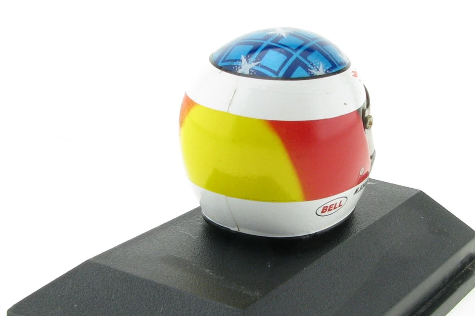 MINICHAMPS Formel 1 Helm 1995 Michael Schumacher 1:8 Formel Model Bell Helmet - Bild 4 von 4