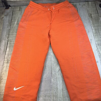 Nike City Ready Women's Fleece Training Pants Electro Orange CU5130-837  Small