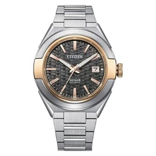 Citizen Men 's Series 8 Automatic Silver Stainless Steel Watch 14 MM NA1034-51H