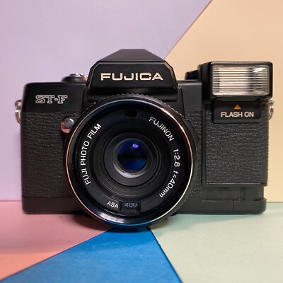 Fujica ST-F Super Rare SLR Compact Camera Working Order, Bad Prism
