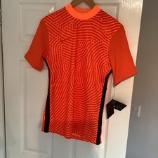 Nike Goalkeeper Shirt Mens - Orange Gardien Jersey Football - Size Small RRP £55