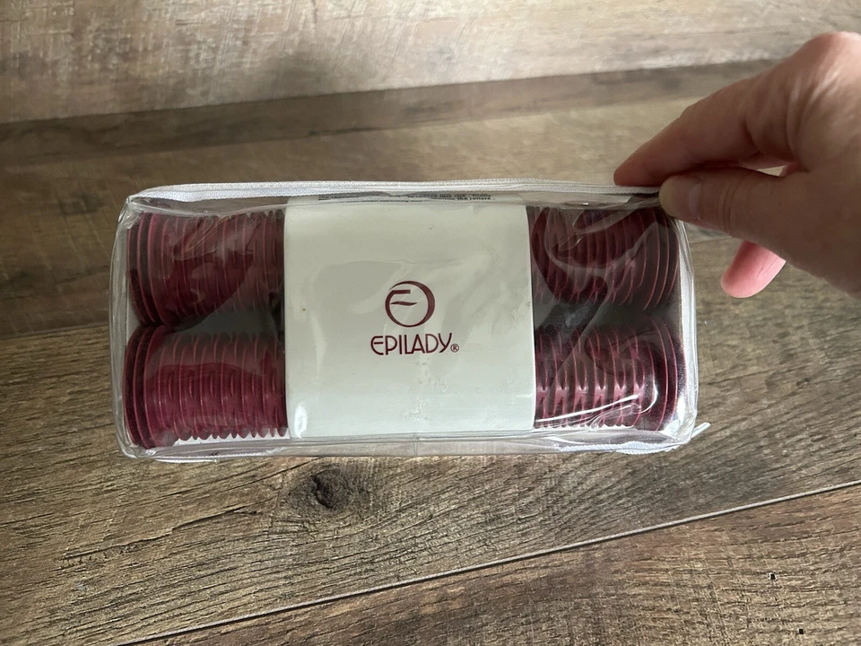 De colección Raro Epilady Sistema de Rizador Compacto E-1000 con Clips y Estuche Probado Funcionando Foto 3 de 4