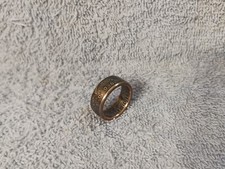 1996 Kennedy Half Dollars size 9- 1/2 coin ring handmade mixed metals 2