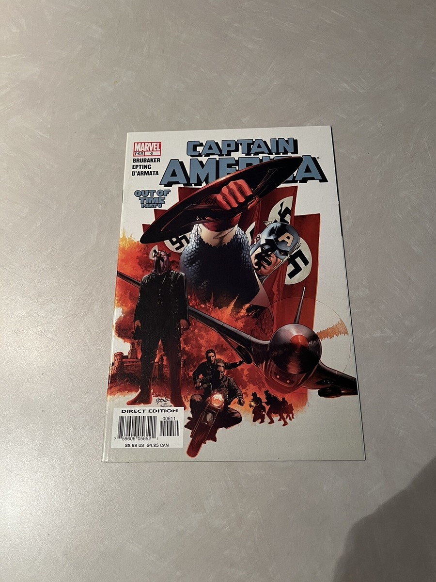 Marvel's Captain America　Winter Soldier CAPTAIN AMERICA #6 1ST APP WINTER SOLDIER MARVEL COMICS