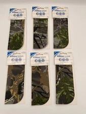6 Sets Of 2- BONDEX Outdoor Restore Iron On 5x7 TREE CAMO Canvas Repair Patches