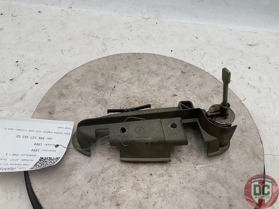 Soporte manija puerta izquierda Porsche Boxster 986 996 911 97-2004 99653796302 110155 Foto 4 de 4