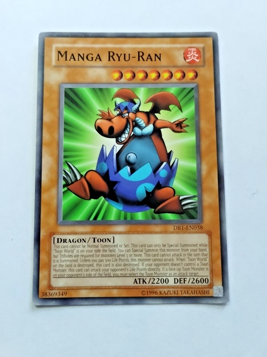Yu-Gi-Oh! TCG Manga Ryu-Ran Dark Beginnings 1 DB1-EN038 Unlim. Com 