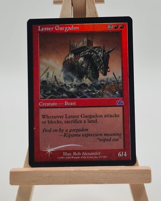 Lesser Gargadon Prophecy (PCY) Magic Englisch (Zwerg-Gargadon) 97/143 Foil