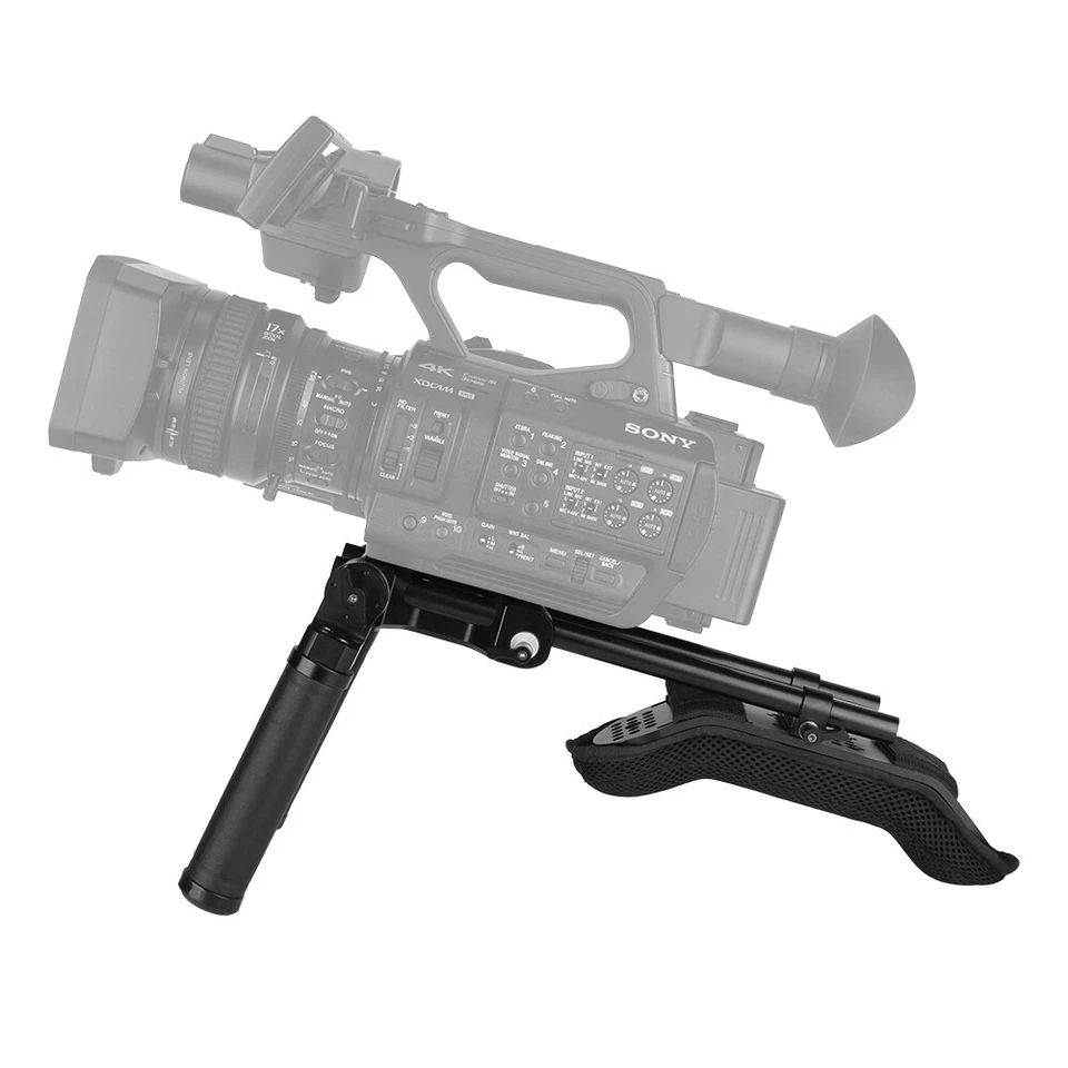 Niceyrig Shoulder Pad Kit with15mm Rod Clamp Rosette Mount BasePlate Handle Grip - Image 2 of 4
