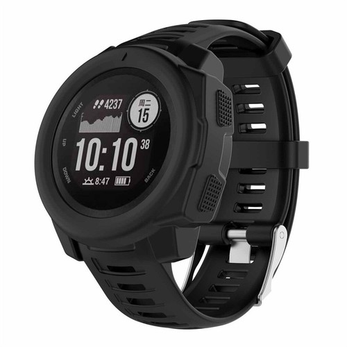 Miękka ultrasmukła ochrona TPU Silikon Pełny do Garmin Instinct Watch Case Cove - Zdjęcie 22 z 30