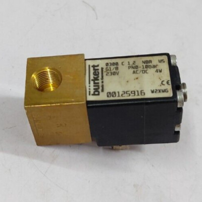 Burkert 0300C1,2 NBR MS Solenoid Valve Direct Acting 00125916