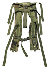 USGI MILITARY US Army LARGE MOLLE WOODLAND CAMO SHOULDER STRAPS VGC