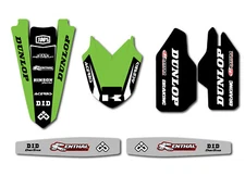 2004-2023 Kawasaki KX250F KX450F Swing Arm, Fork Guard & Fenders Graphic Kit