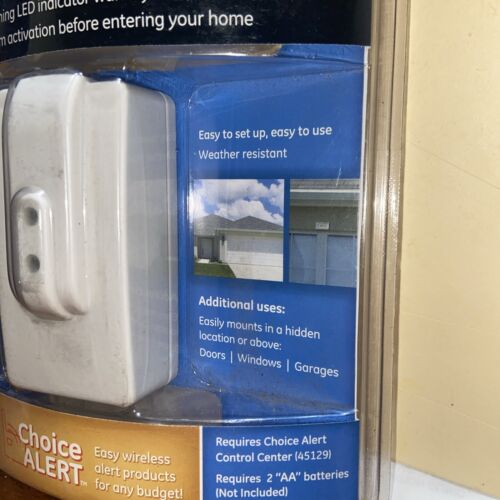 Sistema de alarma inalámbrico silencioso de repuesto LED GE Choice Alert 45137 GE - Imagen 2 de 5