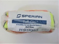(12 pairs)  Sperian/Honeywell Cut Resistant Tuff-Glo Gloves, Mixed Sizes, M, L 